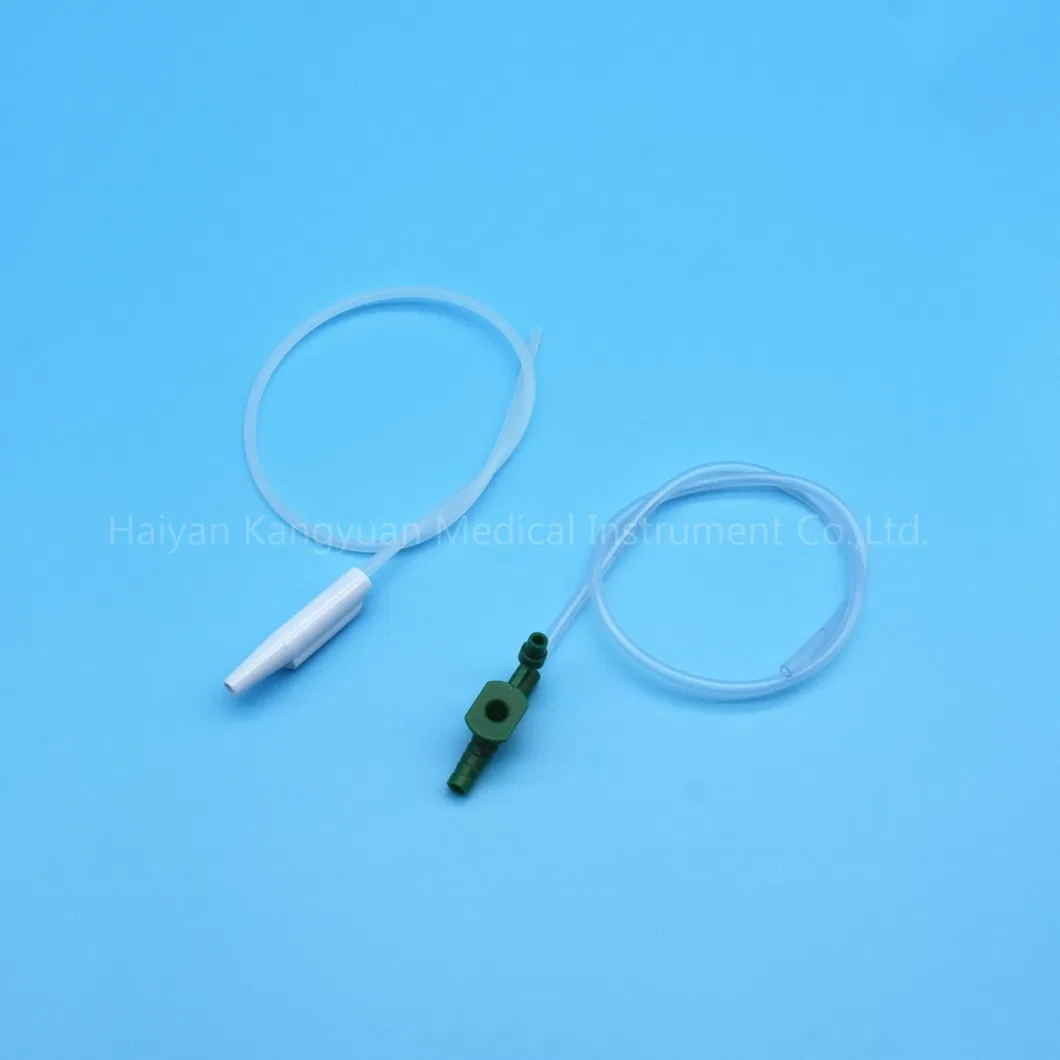 PVC Medical Device Oxygen Suction Catheter