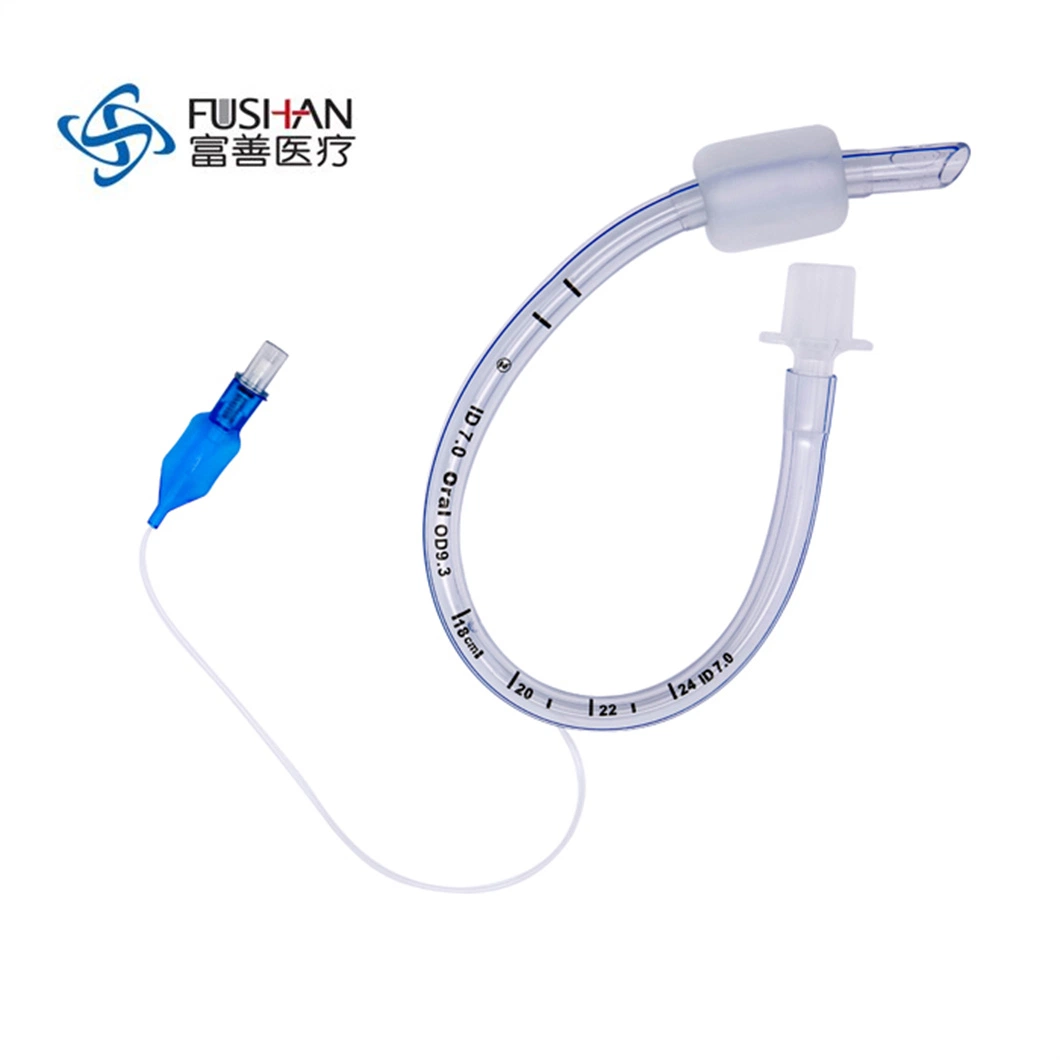 China Wholesale Price Endotracheal Tube Portex Polar South Facing Oral Rae Preformed Cuffed Plain Tracheal Tube with Murphy Eyes 7.0 for Airway Management