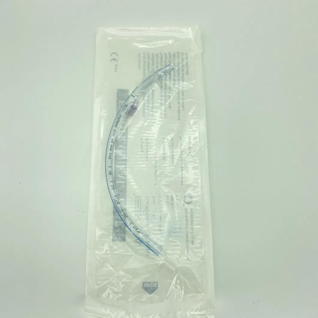 Medical Grade Material Silicone Reinforced Endotracheal Tube