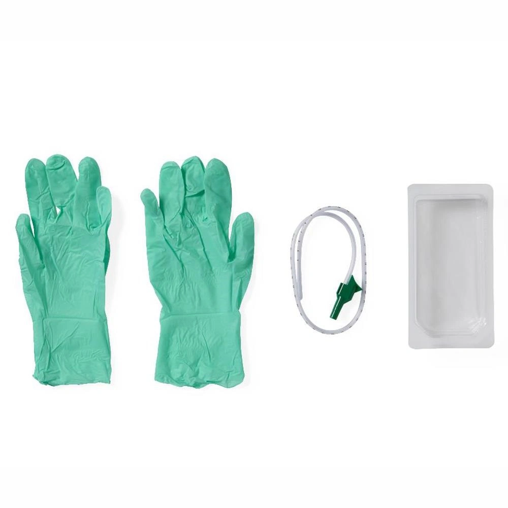 Disposable Medical Sterile Suction Catheter Kit with Normal Saline
