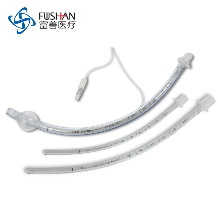 Fushan Medical PVC Endotracheal Tube with CE and ISO13485, Endotracheal Tube, Ett, PVC Ett, Factory Price