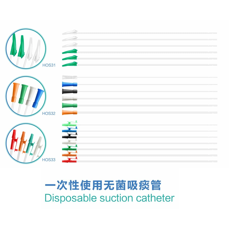 Disposable Medical PVC Suction Catheter for Surgical Use