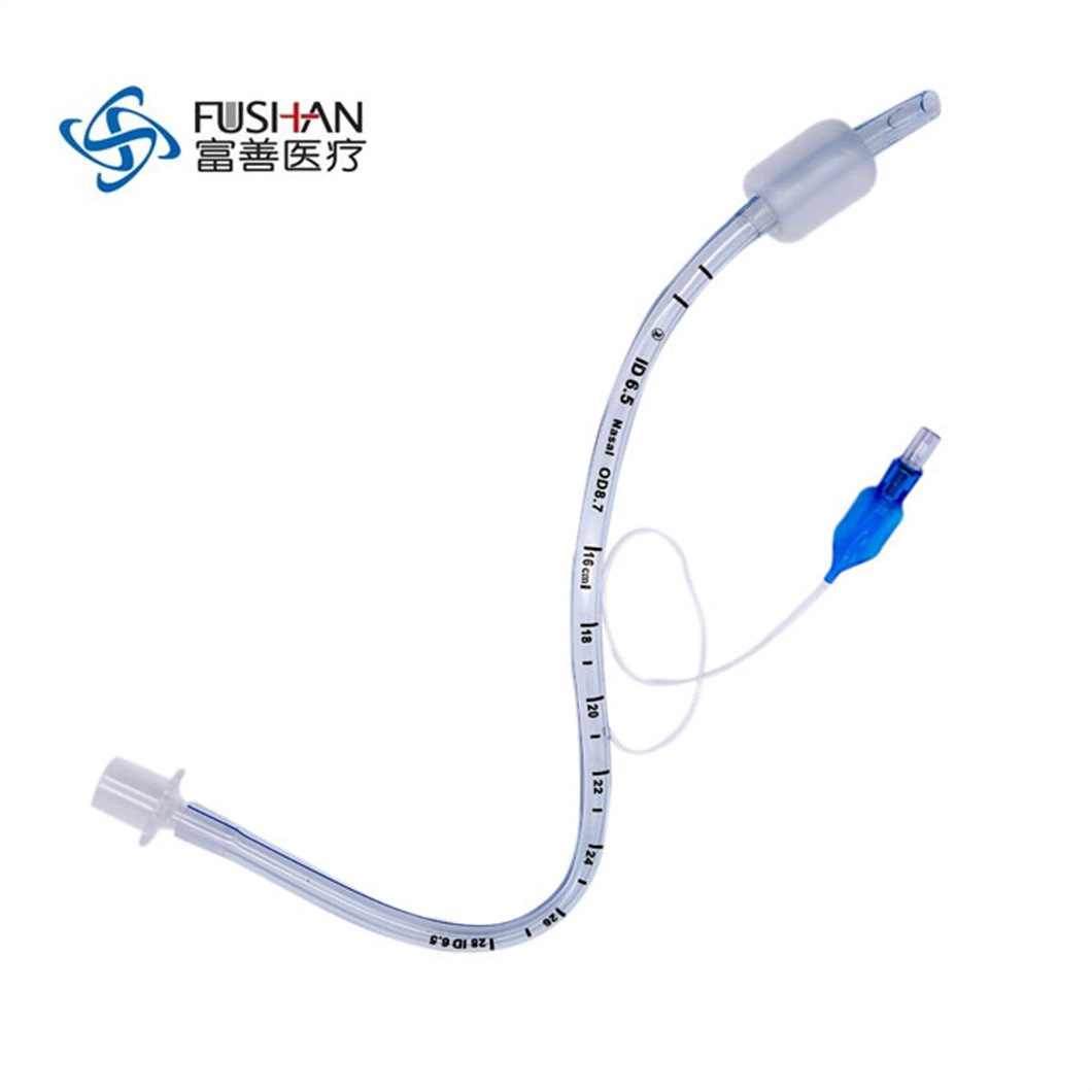 China Wholesale Price Endotracheal Tube Portex Polar South Facing Oral Rae Preformed Cuffed Plain Tracheal Tube with Murphy Eyes 7.0 for Airway Management