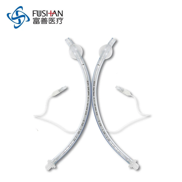 Fushan Medical PVC Endotracheal Tube with CE and ISO13485, Endotracheal Tube, Ett, PVC Ett, Factory Price
