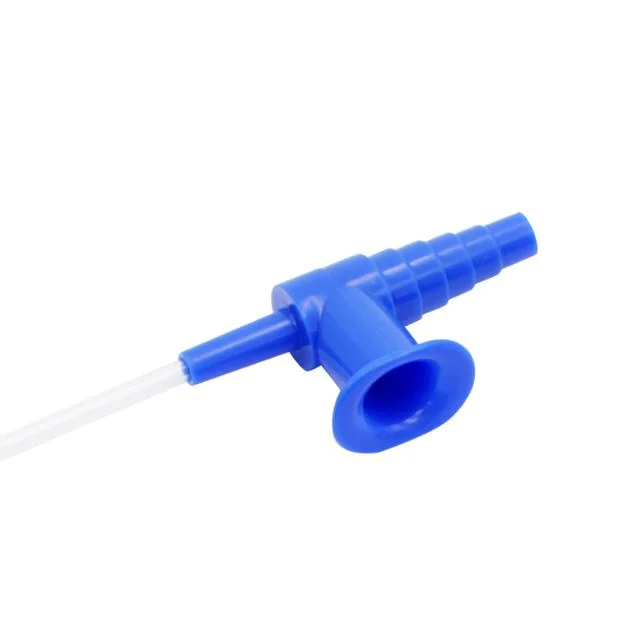 PVC Finger Control Medical Disposable Closed Suction Catheter