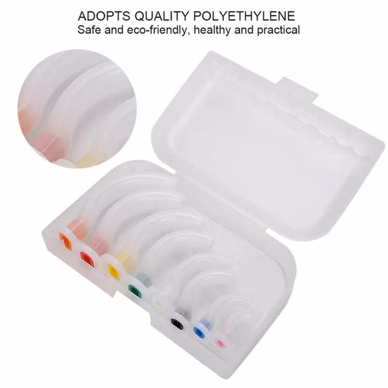 Airway Oral Kit Tube First Emergency Inserting Care Silicone Aid Health Oropharyngeal Tool Mouth Nasopharyngeal Nasal