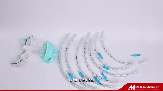 Hospital Use Reinforced Model Endotracheal Tube Disposable Preformed Nasal Endotracheal Tube with Cuff Nasal Tracheal Tube 