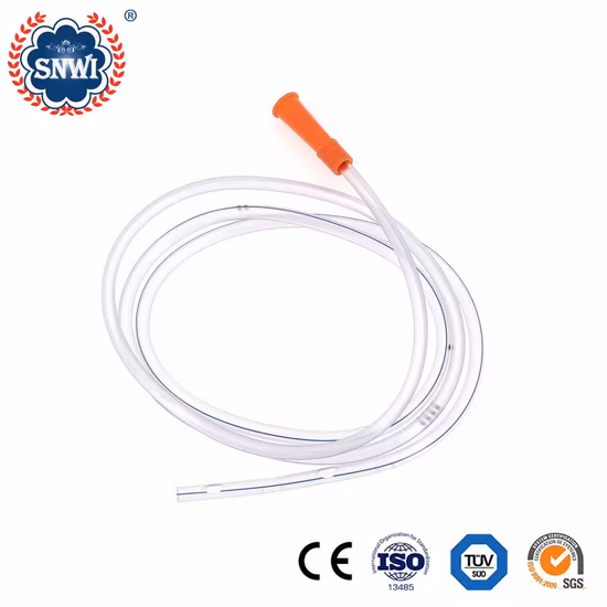 PVC Finger Control Medical Disposable Closed Suction Catheter