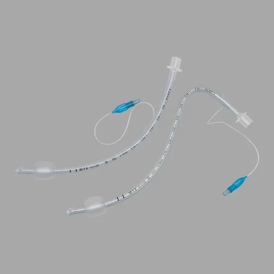 China Manufacturer Disposable Medical Catheter Medical Tube ISO Reinforced Oral Nasal Ett Endotracheal Tubes with Cuff 