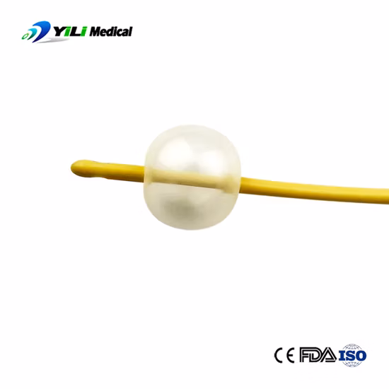 Medical Products Urology Catheterization Latex Foley Catheter Insertion