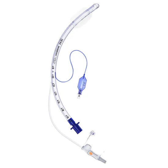 Disposable Reinforced Endotracheal Tube with Suction Port Tracheal Intubation 
