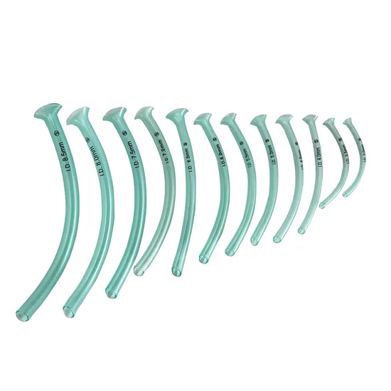 Excellent Quality Atraumatic Soft Rounded Beveled Tip Nasopharyngeal Airway Sizes Device 