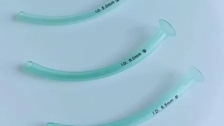 High Quality Disposal Silicone Reinforced Nasopharyngeal Airway with ISO FSC 