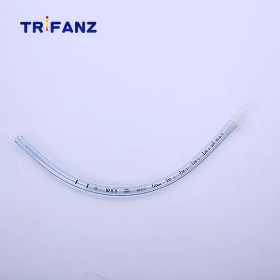 Disposable Reinforced PVC Endotracheal Tube Without Cuff Medical Supplies 