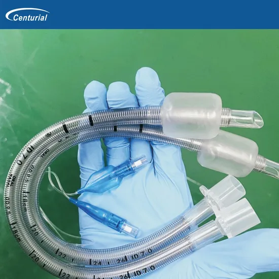 Wholesale Nasal/Oral Preformed PVC Reinforced Endotracheal Tube Cuffed Packed in Sterilization Bag 