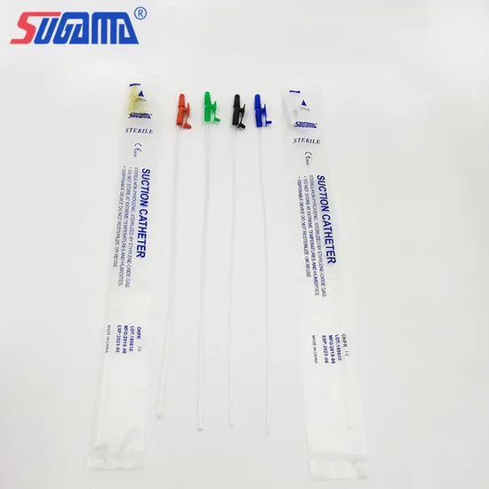 Wholesale Sterile Vacuum Control Suction Catheter Free Close Suction Catheter 