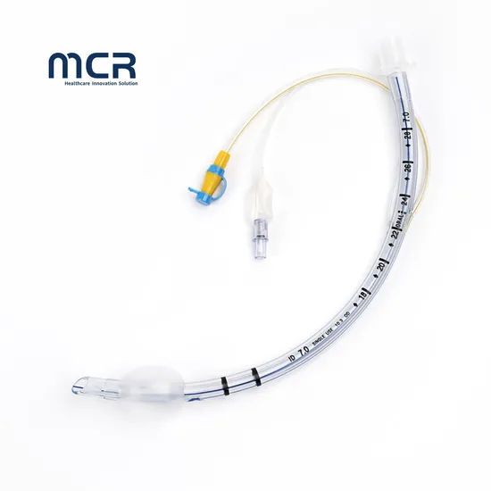 Preformed PVC Endotracheal Tube for Artificial Airway Oral or Nasal Ett 