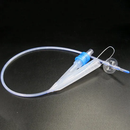 Medical Disposables Silicone Indwelling Urinary Catheter Medical Urinary Catheterization Fr6