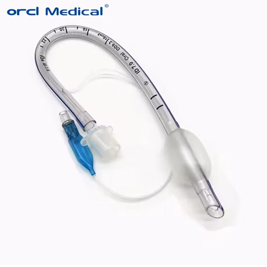 Disposable Medical Reinforced Endotracheal Tubes Oral/Nasal with Cuffed or Without Cuff
