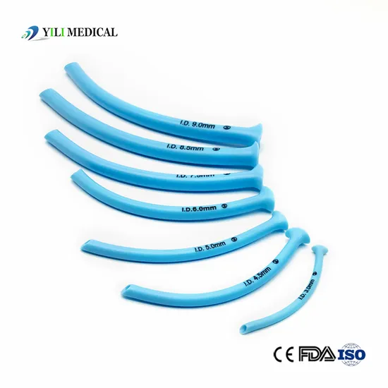 Hot Sell Medical PVC Nasopharyngeal Airway Steril Trumpet Nasal Airway with FDA ISO13485 