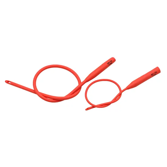 Medical Hydrophilic Nelaton Catheter with Water Sachet Self