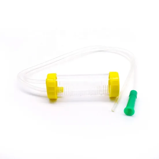 Disposable Medical Sterile Suction Catheter Extractor Open Tip with Two Lateral Eyes 