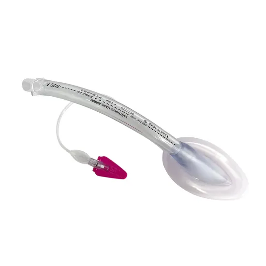 Medco Factory Disposable Nasopharyngeal Laryngeal Mask Silicone PVC Lma Laryngeal Mask Airway 